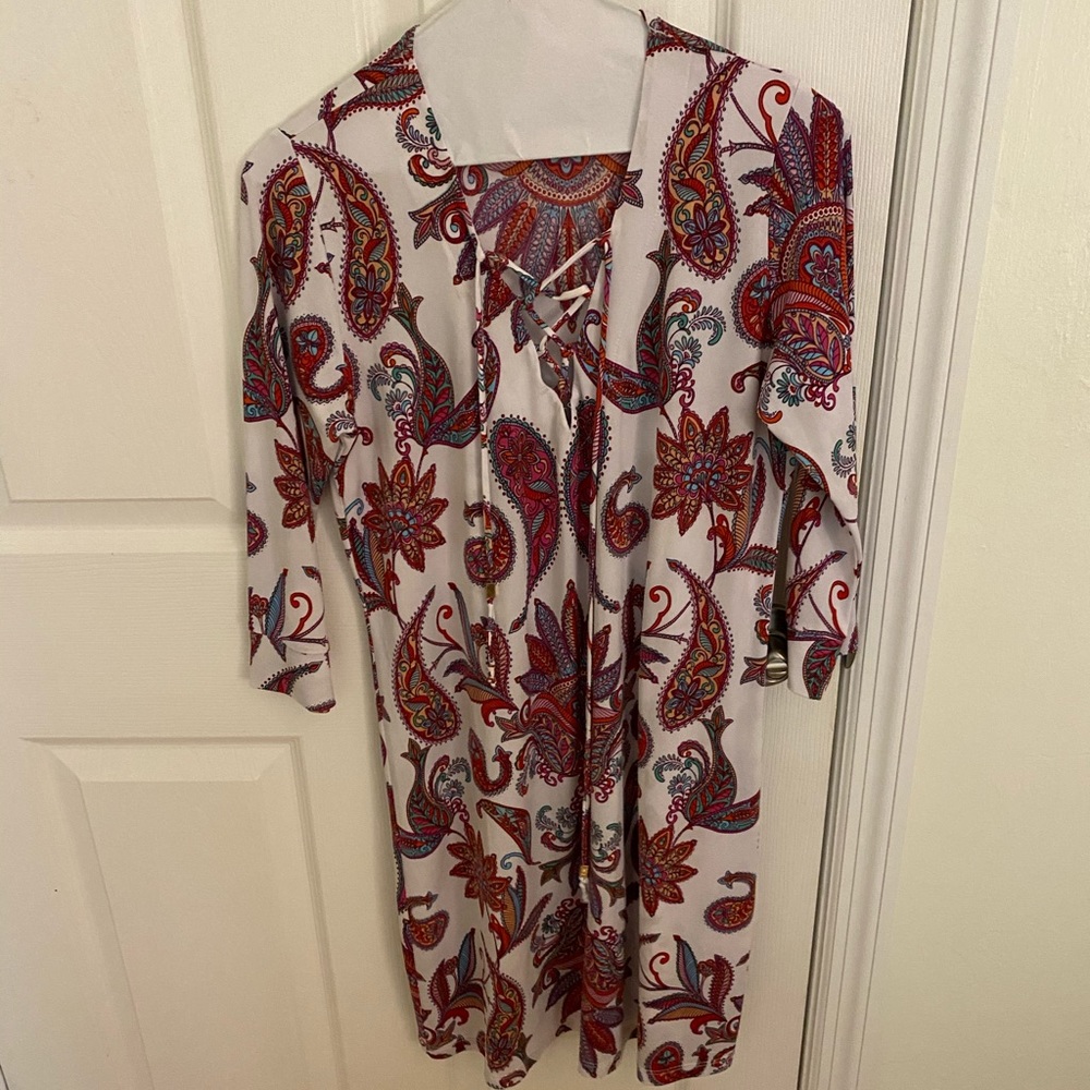 Veronica M quarter sleeved dress size Medium